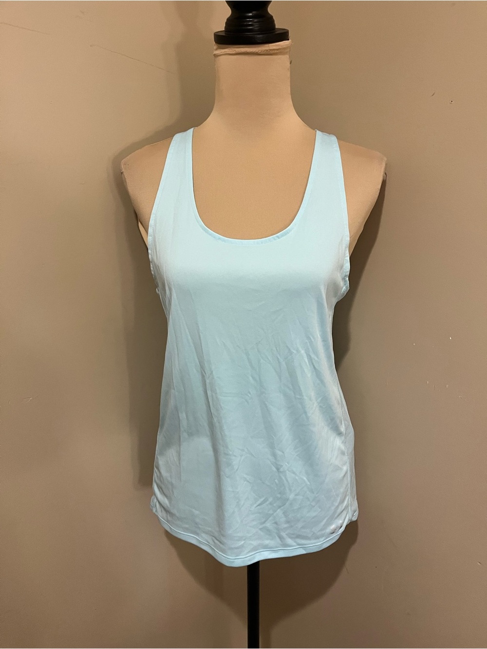 Under Armour Light Blue Scoop Neck Tank Top, Medium